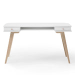 OLIVER FURNITURE - Bureau Wood 66 cm, Blanc/Chêne