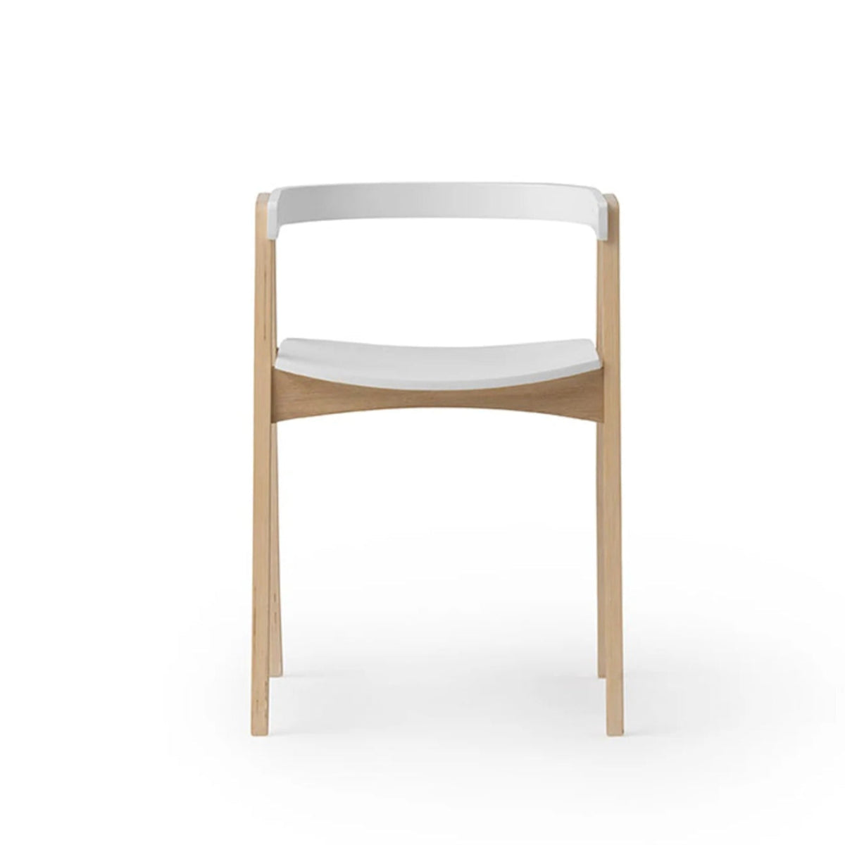 OLIVER FURNITURE - Chaise Wood Avec Accoudoirs