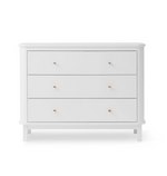 OLIVER FURNITURE - Commode 3 Tiroirs Oliver Furniture, Blanc - Nouveauté