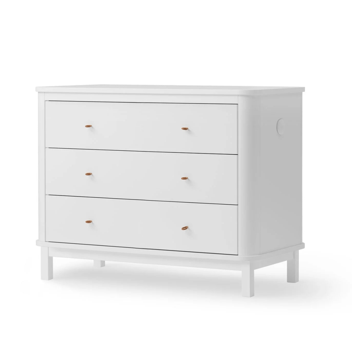 OLIVER FURNITURE - Commode 3 Tiroirs Oliver Furniture, Blanc - Nouveauté