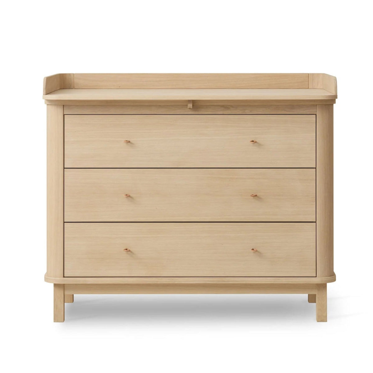 OLIVER FURNITURE - Commode À Langer 3 Tiroirs Wood, Chêne