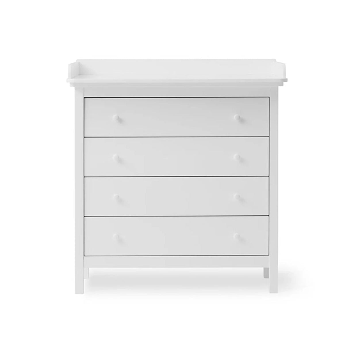 OLIVER FURNITURE - Commode À Langer 4 Tiroirs Seaside, Blanc