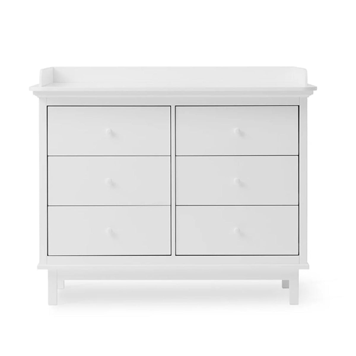 OLIVER FURNITURE - Commode À Langer Seaside, 6 Tiroirs, Blanc