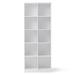 OLIVER FURNITURE - Etagère Wood 2×5 Verticale Avec Socle