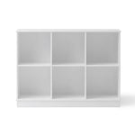 OLIVER FURNITURE - Étagère Wood 3×2 Horizontale Avec Socle