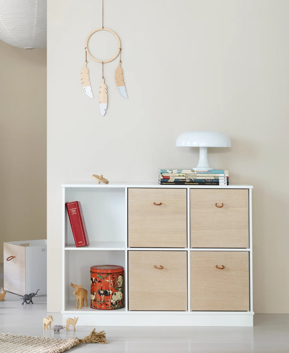 OLIVER FURNITURE - Étagère Wood 3×2 Horizontale Avec Socle