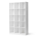 OLIVER FURNITURE - Étagère Wood 3×5 Verticale Avec Socle