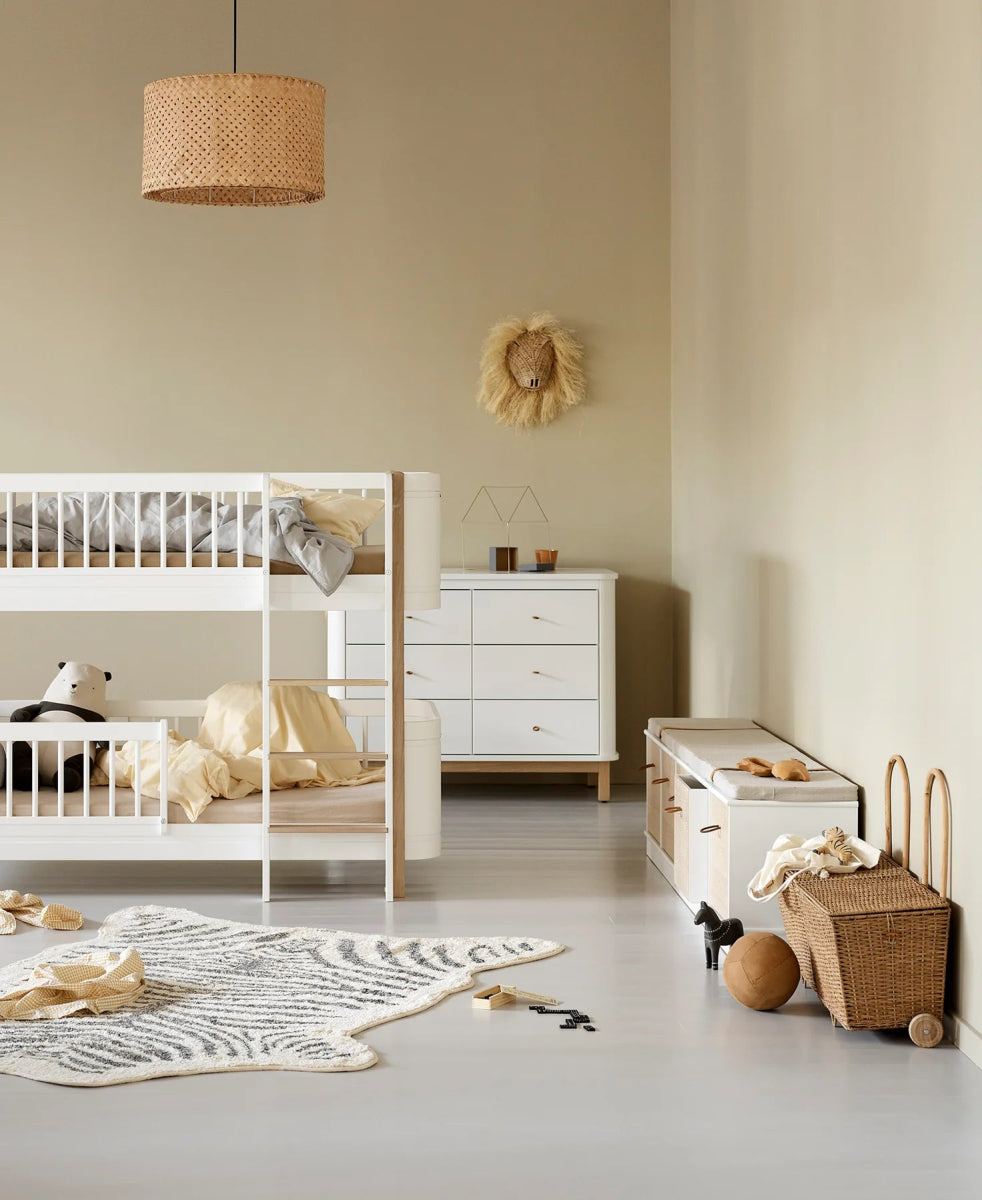 OLIVER FURNITURE - Étagère Wood 5×1 Horizontale Avec Socle