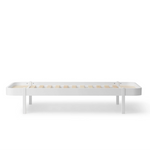 OLIVER FURNITURE - Lit 90 Wood Lounger, Blanc