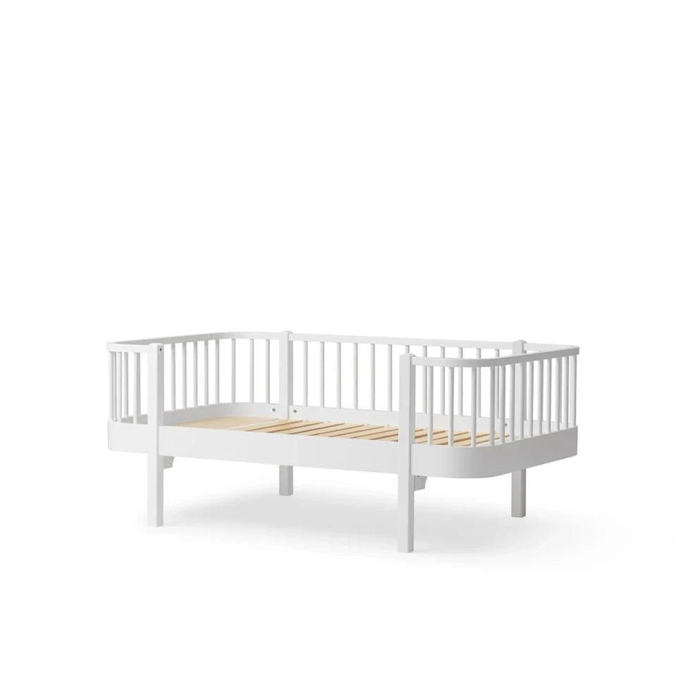 OLIVER FURNITURE - Lit Banquette Junior Wood Original, Blanc