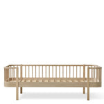 OLIVER FURNITURE-Lit Banquette, Original, 90x200 Cm, Chêne