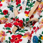 OLIVER FURNITURE - Lit Bébé Évolutif Wood Mini+, Avec Kit Junior Inclus, Blanc