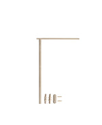 OLIVER FURNITURE - Lit Bébé Évolutif Wood Mini+ Avec Kit Junior Inclus, Chêne