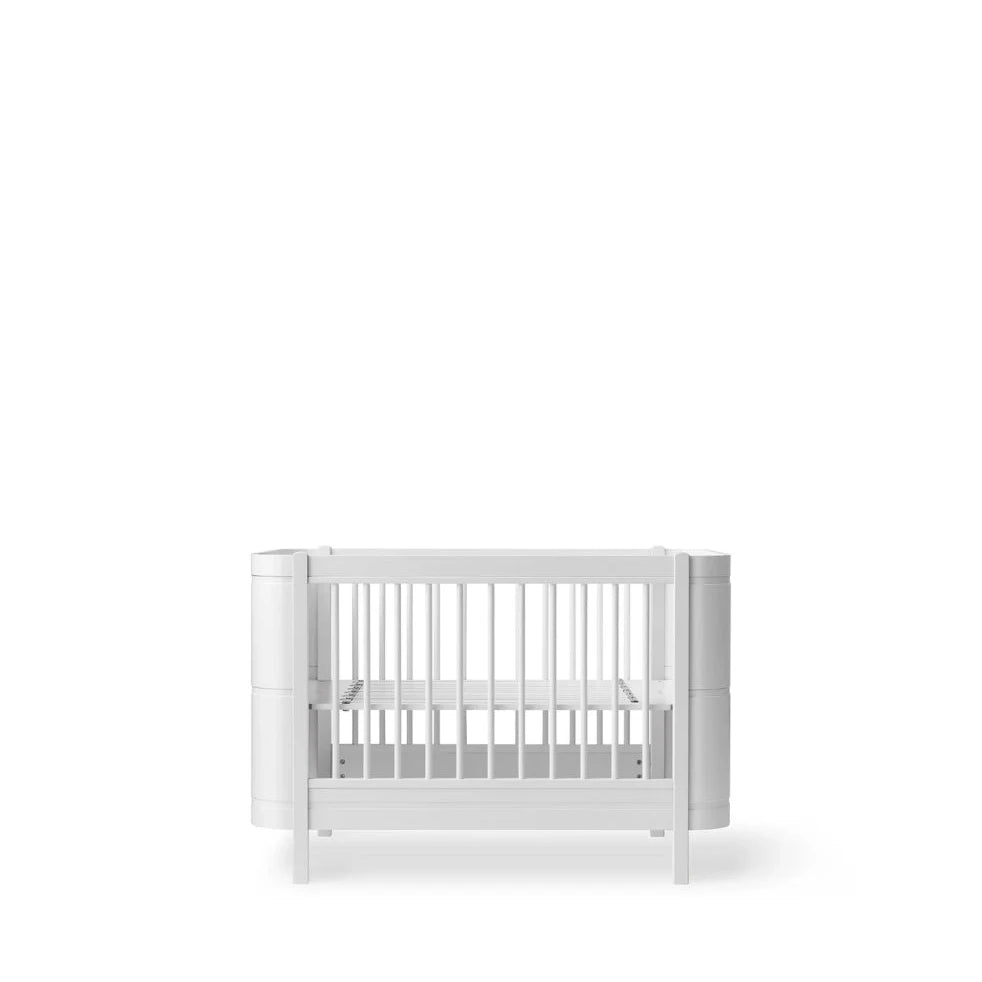 OLIVER FURNITURE - Lit Bébé Évolutif Wood Mini+, Blanc