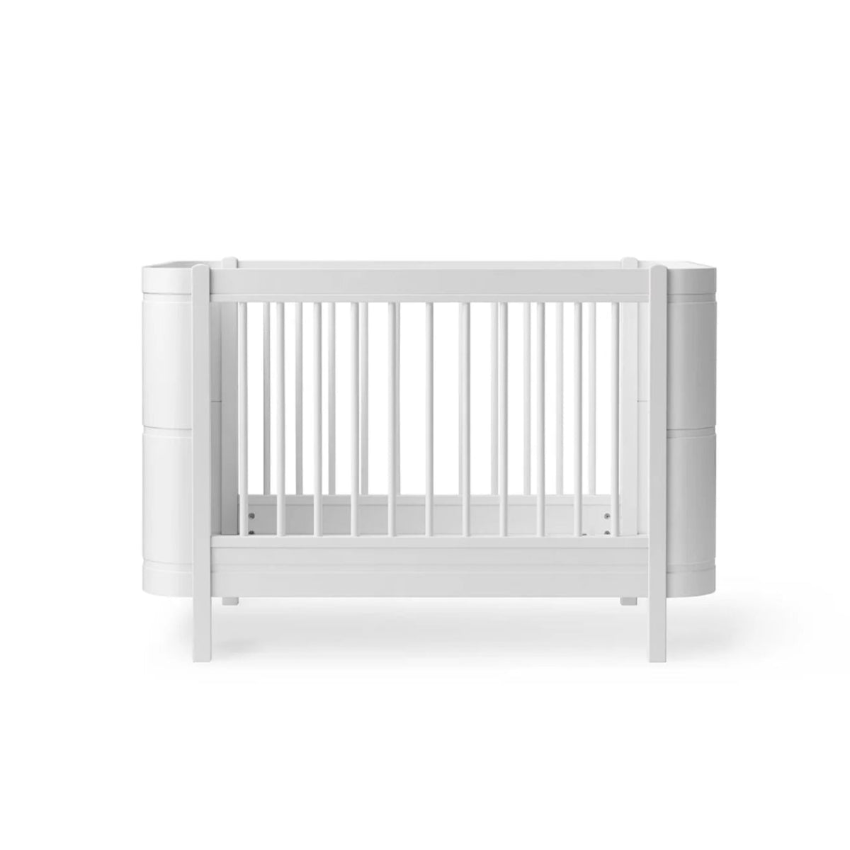 OLIVER FURNITURE - Lit Bébé Évolutif Wood Mini+, Blanc