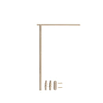 OLIVER FURNITURE - Lit Bébé Évolutif Wood Mini+, Chêne