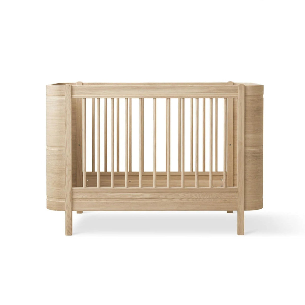 OLIVER FURNITURE - Lit Bébé Évolutif Wood Mini+, Chêne