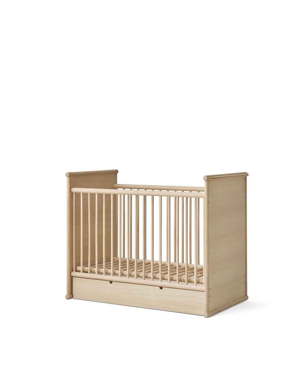 OLIVER FURNITURE-Lit Bébé/Lit Camp Novel Oliver Furniture, 60x120/120x200 Cm, Chêne
