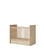 OLIVER FURNITURE-Lit Bébé/Lit Camp Novel Oliver Furniture, 60x120/120x200 Cm, Chêne