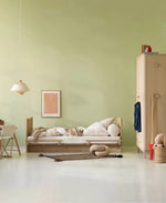 OLIVER FURNITURE-Lit Bébé/Lit Camp Novel Oliver Furniture, 60x120/120x200 Cm, Chêne
