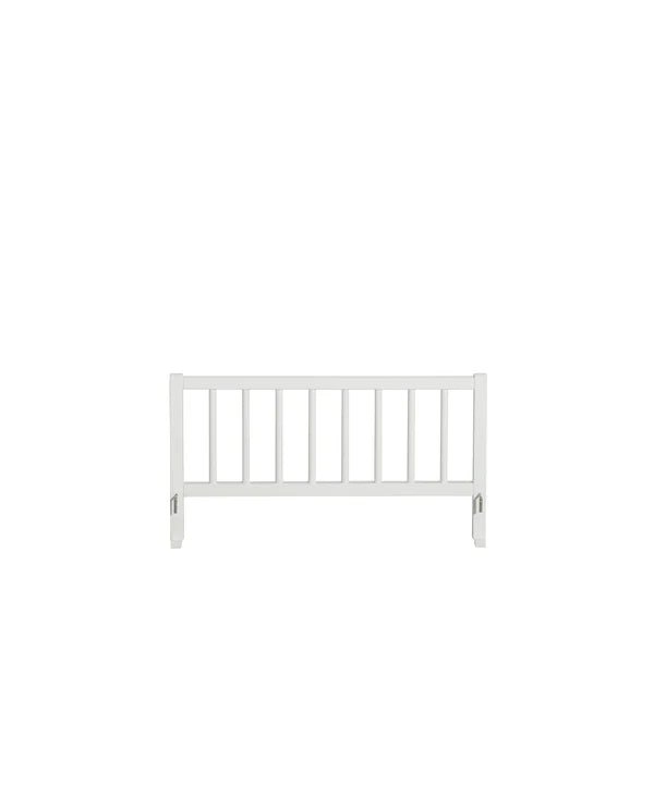 OLIVER FURNITURE - Lit Cabane Oliver Furniture Original, 90x200 Cm, Blanc/chêne