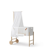 OLIVER FURNITURE - Lit Cododo Wood Avec Kit Conversion - Blanc/Chêne