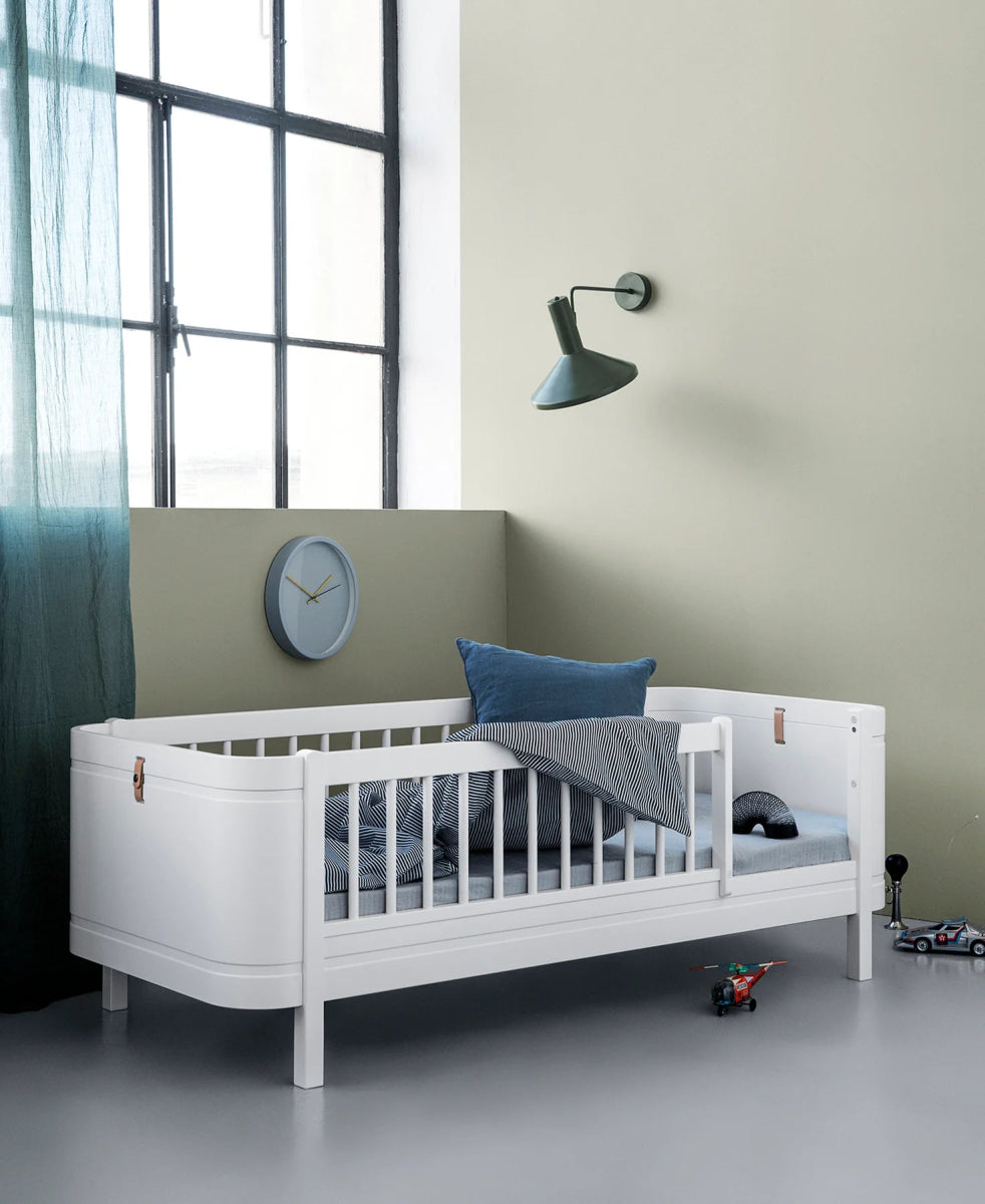 OLIVER FURNITURE - Lit Junior Wood Mini+, Blanc