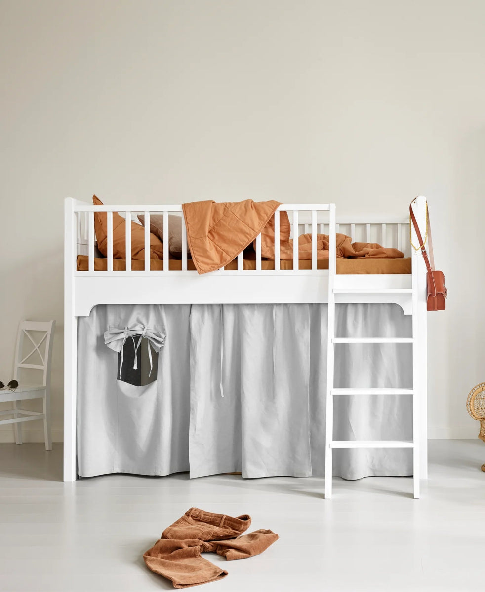 OLIVER FURNITURE - Lit Mezzanine Mi - haut Seaside Classic