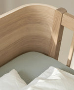 OLIVER FURNITURE - Lit Superposé Mi - haut Wood Mini+, Chêne