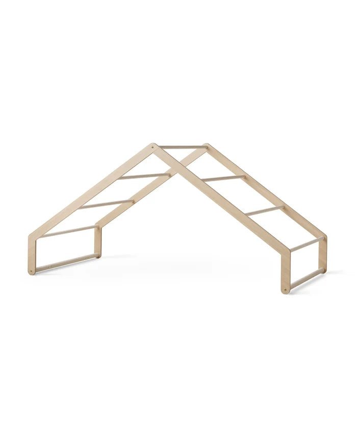 OLIVER FURNITURE-Structure Cabane Pour Lit Novel 120 X 200 Cm, Bouleau/chêne