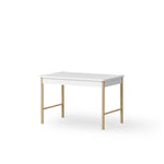 OLIVER FURNITURE - Table De Jeux Petit Enfant Camp, Blanc/Chêne