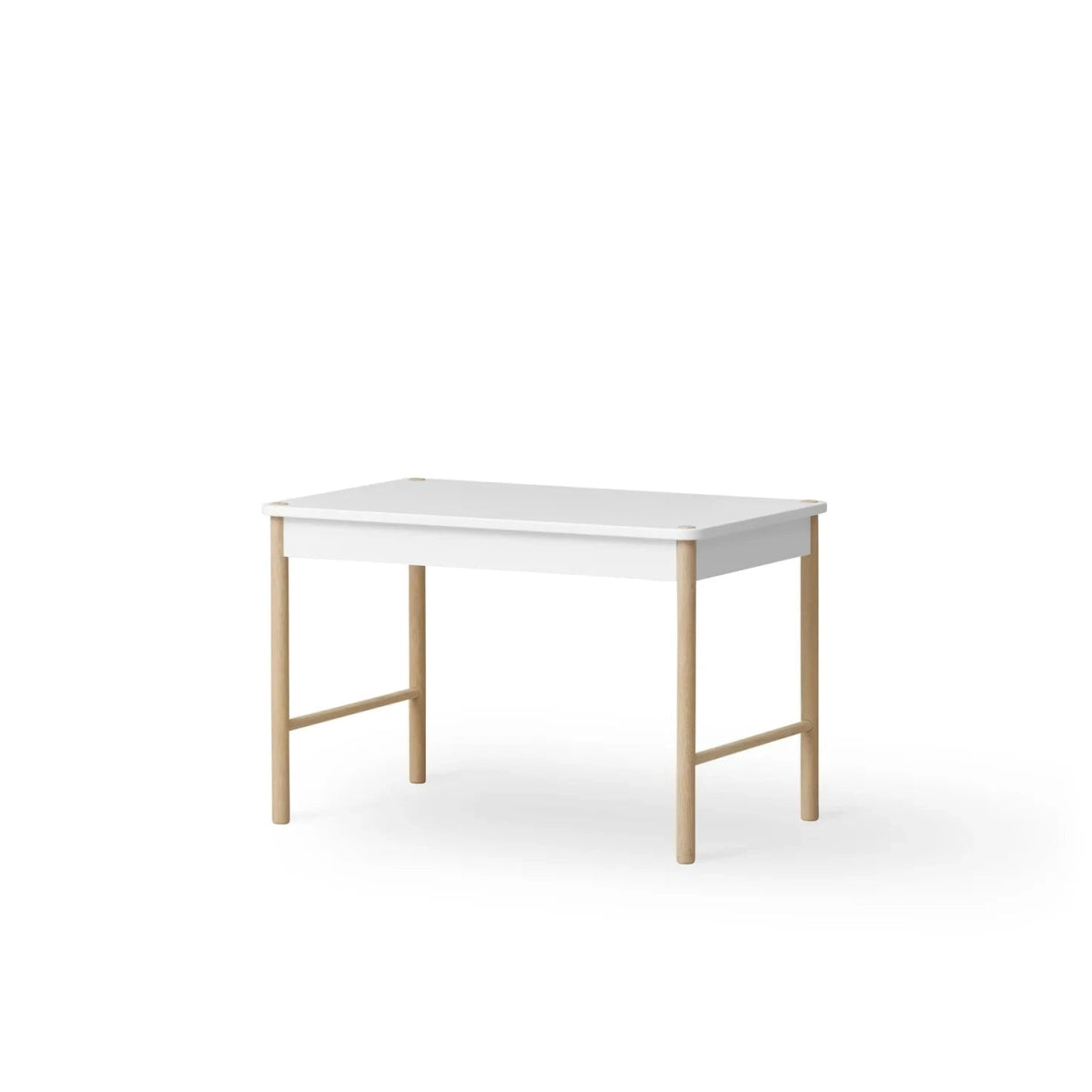 OLIVER FURNITURE - Table De Jeux Petit Enfant Camp, Blanc/Chêne