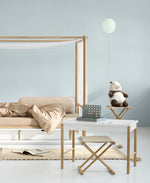 OLIVER FURNITURE - Table De Jeux Petit Enfant Camp, Blanc/Chêne