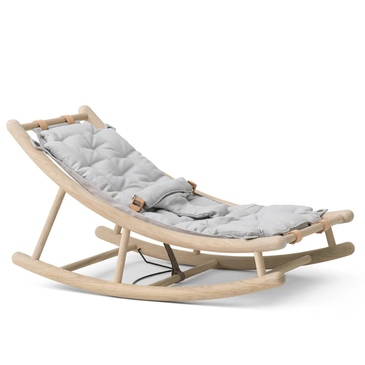 OLIVER FURNITURE - Transat Bébé & Enfant Wood, Chêne/Gris