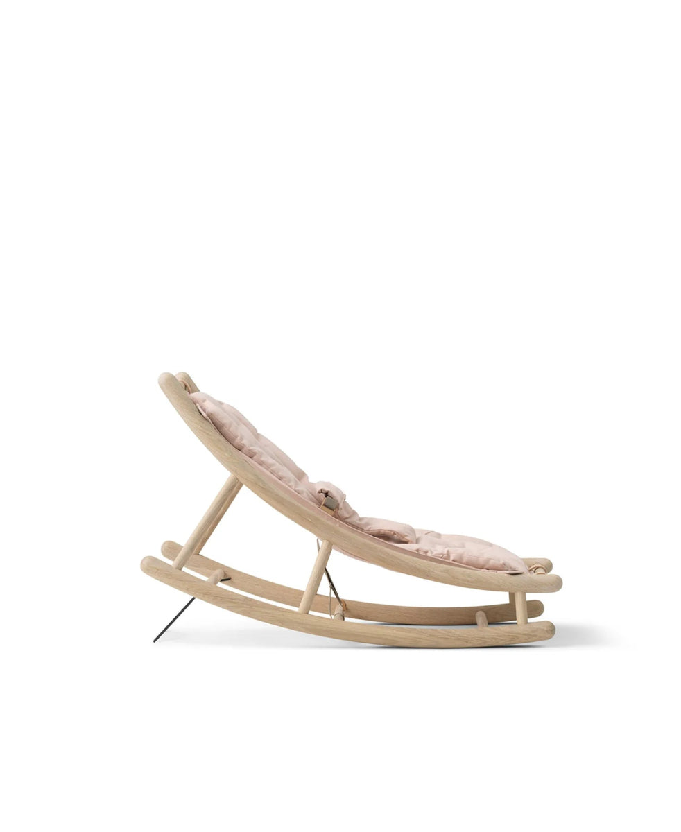 OLIVER FURNITURE - Transat Bébé & Enfant Wood, Chêne/Rose