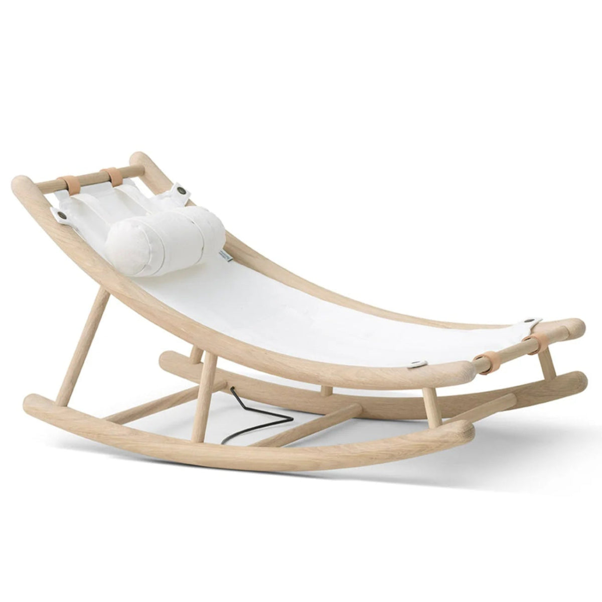 OLIVER FURNITURE - Transat Enfant Wood, Chêne/Blanc