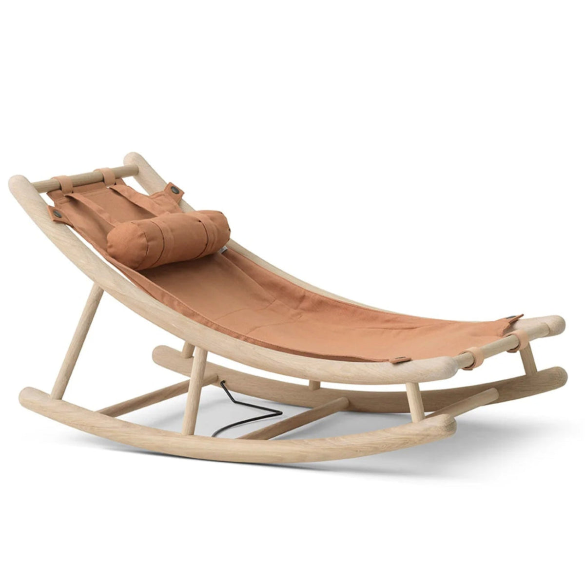 OLIVER FURNITURE - Transat Enfant Wood, Chêne/Caramel