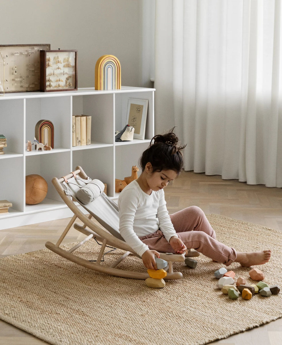 OLIVER FURNITURE - Transat Enfant Wood, Chêne/Nature