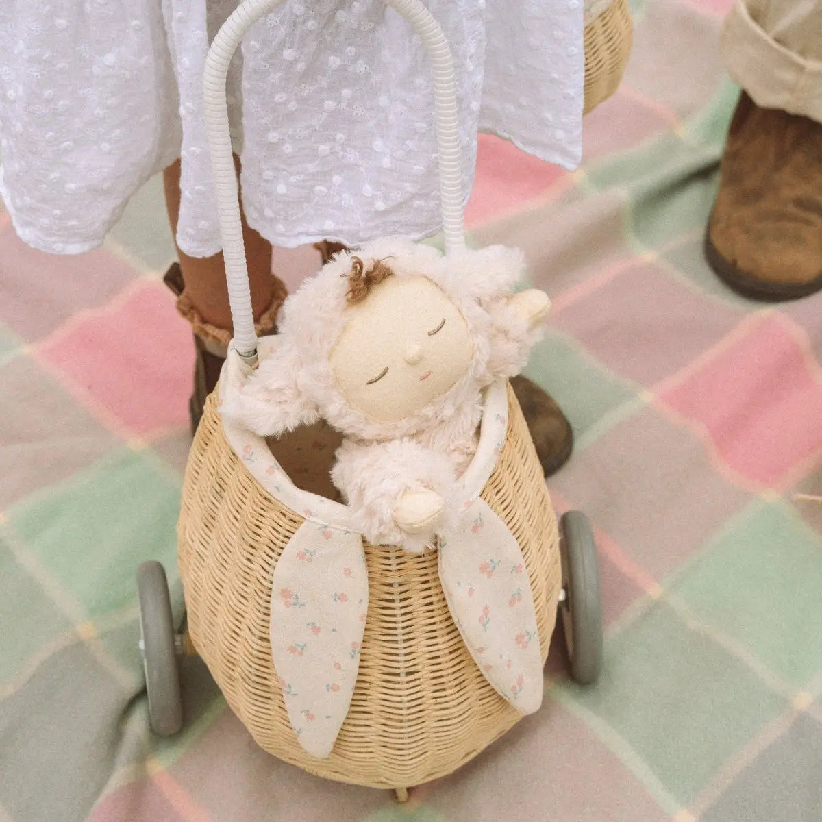 OLLI ELLA - Doudou Cozy Dinkums Lamby - Pookie - Vanilla