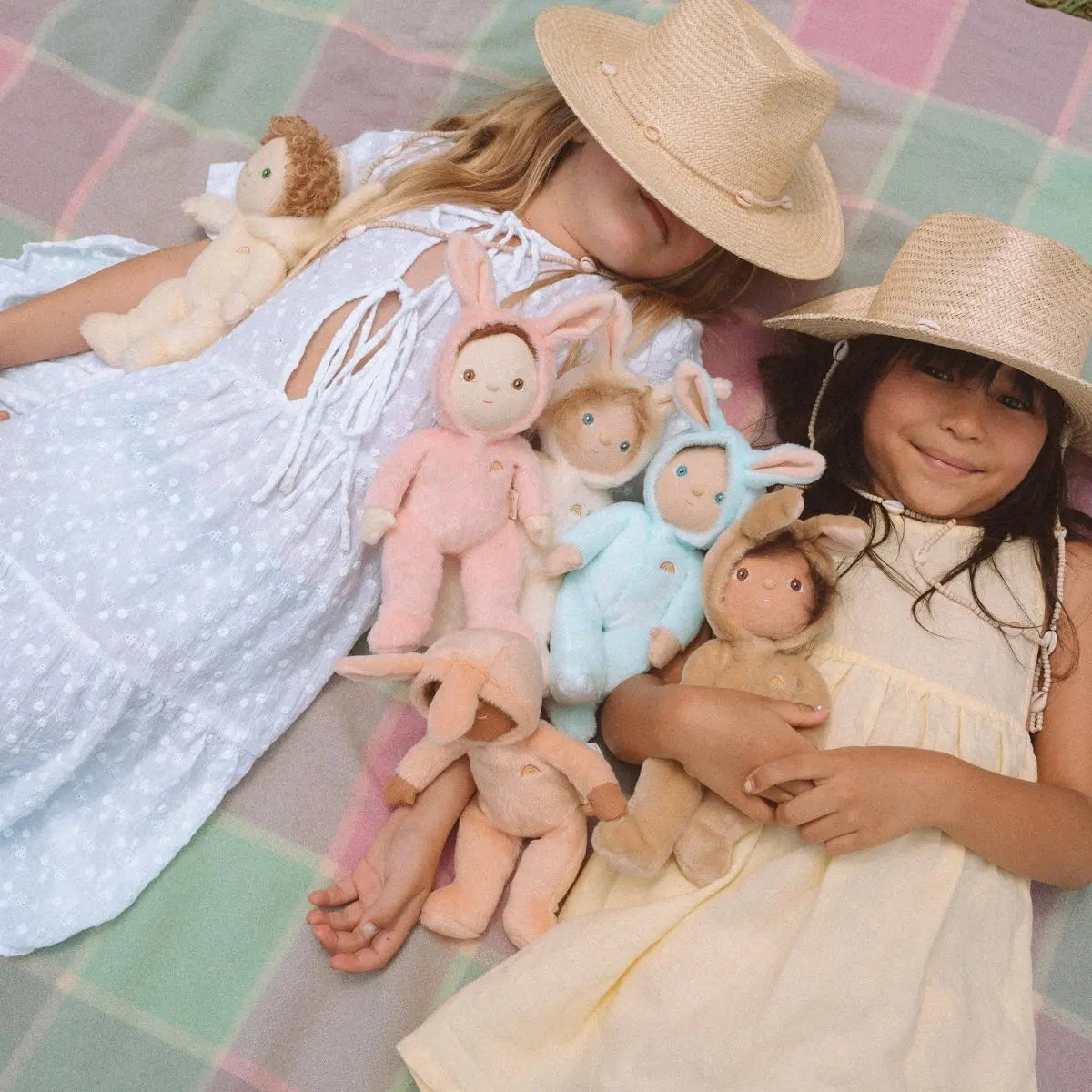 OLLI ELLA - Poupée Dinky Dinkum - Bella Bunny - Rose