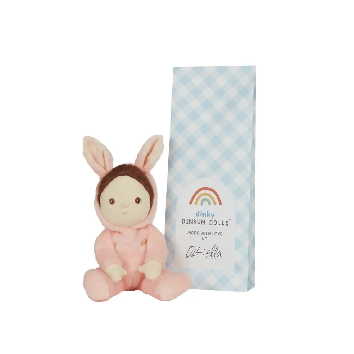OLLI ELLA - Poupée Dinky Dinkum - Bella Bunny - Rose