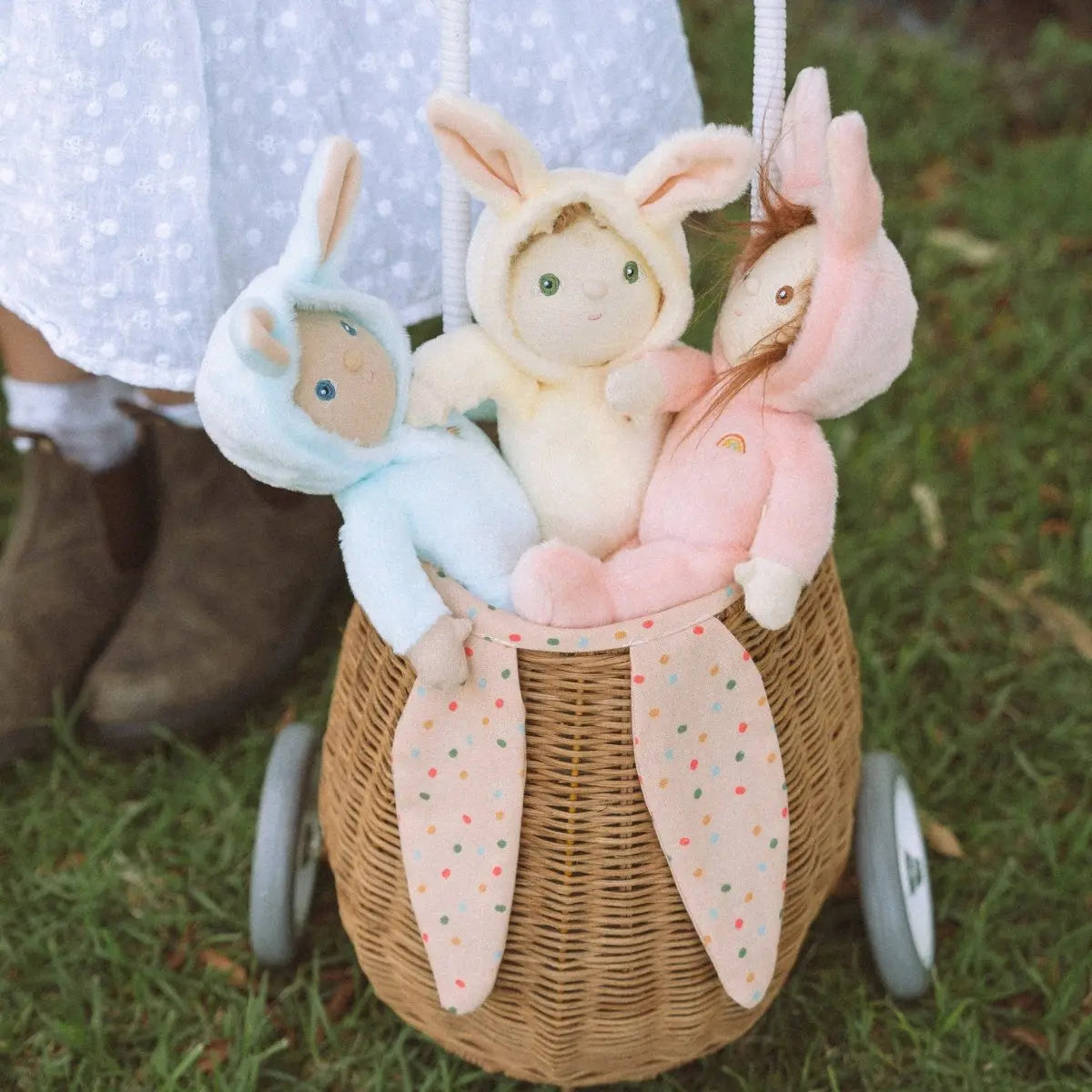 OLLI ELLA - Poupée Dinky Dinkum - Bobbin Bunny - Ivory