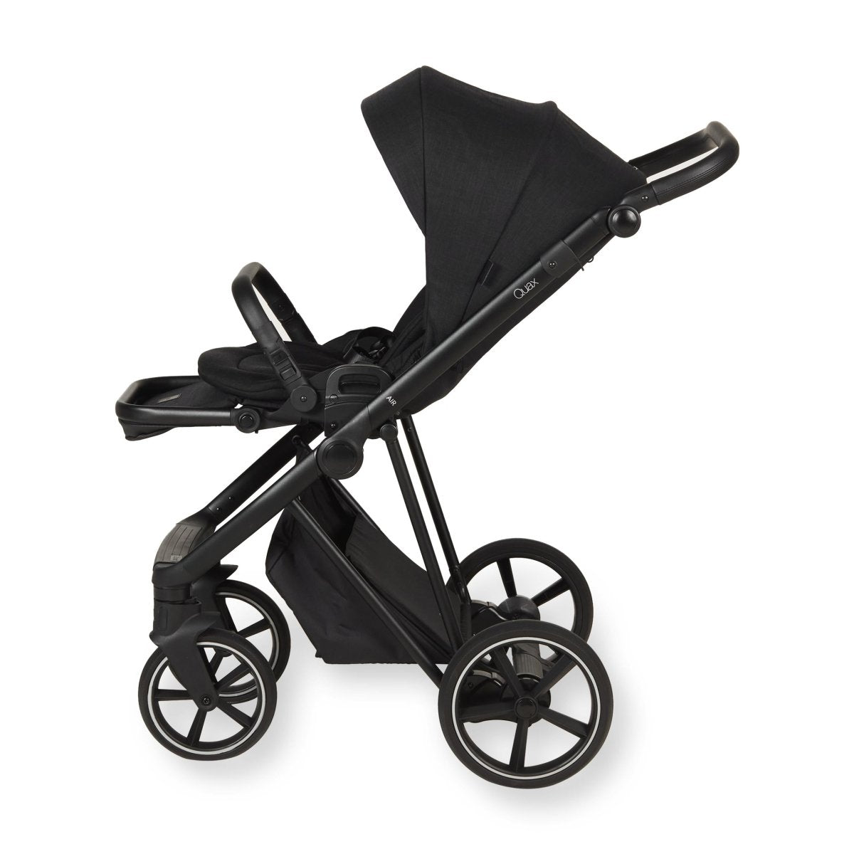 QUAX - Air - Poussette + Nacelle - Black