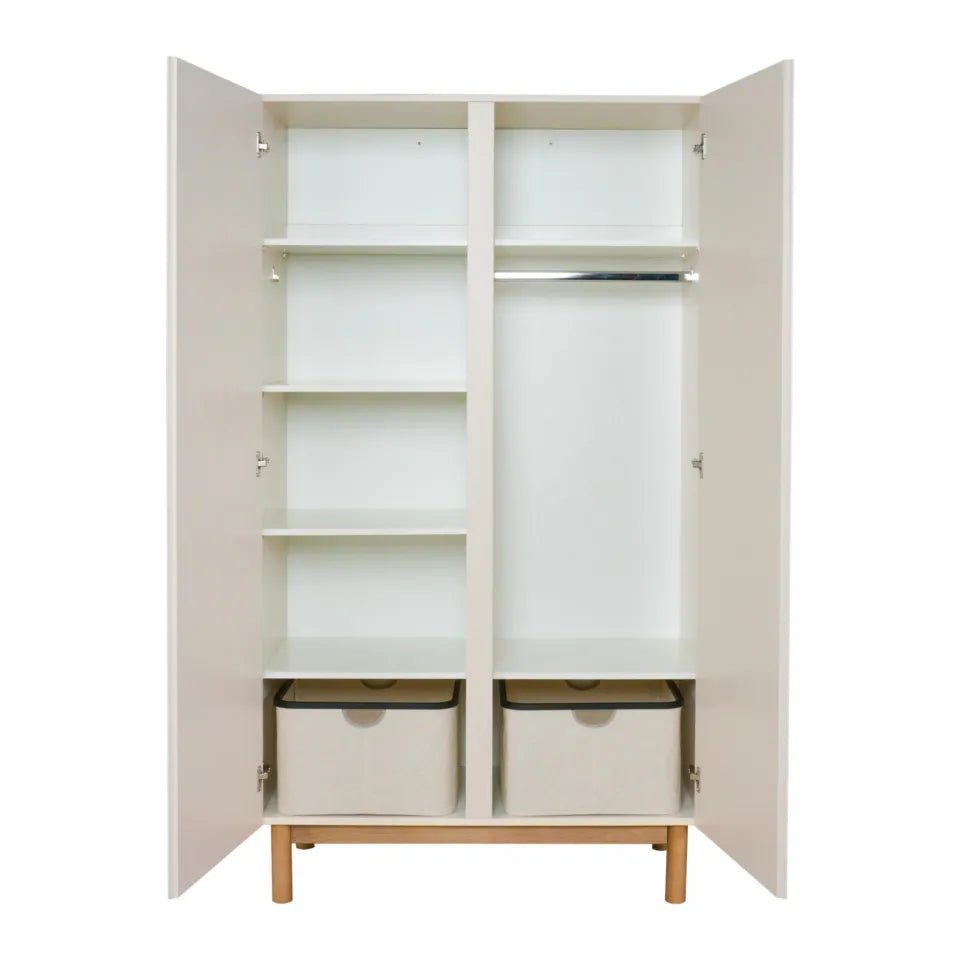 QUAX - Armoire MOOD 2 Portes - Argile