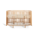 QUAX-Berceau/lit Lune - 70x90/70x130 Cm- Naturel