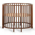 QUAX-Berceau/lit Lune - 70x90/70x130 Cm - Noyer