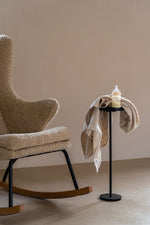 QUAX - Chaise À Bascule Adulte De Luxe - Mouton