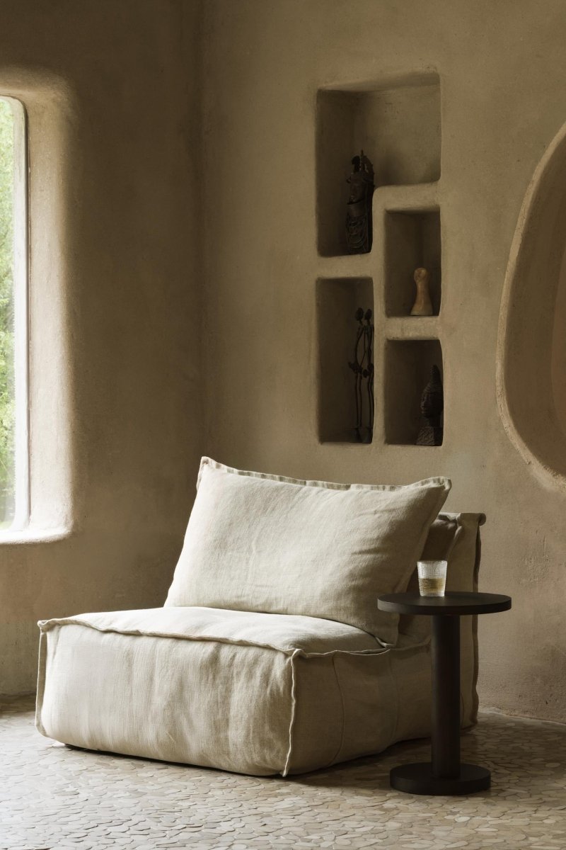 QUAX - Chaise Longue En Lin