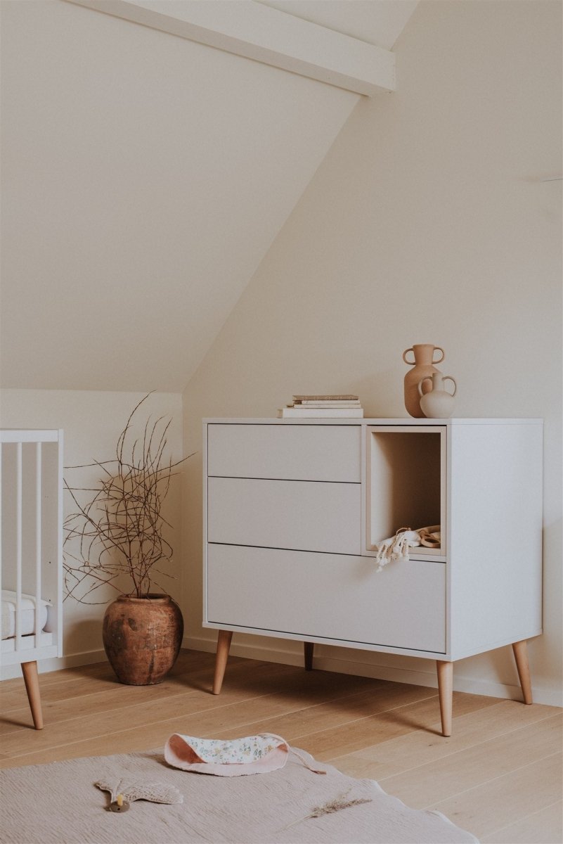 QUAX - Commode COCOON - Blanc Glacé