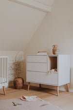 QUAX - Commode COCOON - Blanc Glacé